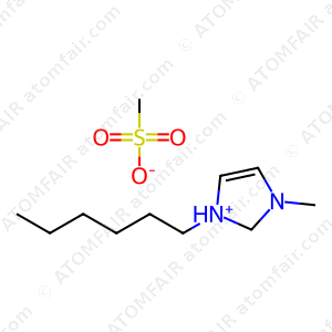 1-Hexyl-3-methyl-2,3-dihydro-1H-imidazol-1-ium methanesulfonate (CAS: 852509-35-4)