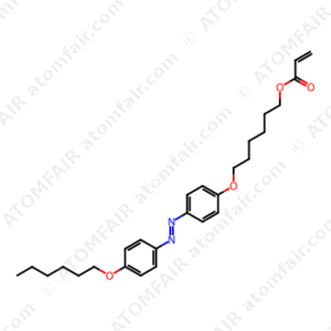 6-[4-(4-hexyloxyphenylazo)phenoxy]hexyl acrylate (CAS: 123948-06-1)
