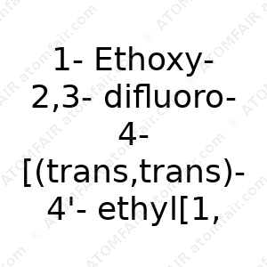 1-Ethoxy-2,3-difluoro-4-[(trans,trans)-4'-ethyl[1,1'-bicyclohexyl]-4-yl]-benzene (CAS: N/A)