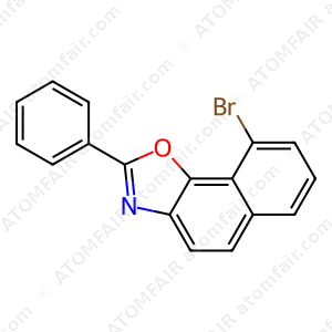 Naphth[2,1-d]oxazole, 9-bromo-2-phenyl (CAS: 2737250-52-9)