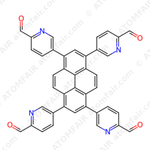 5,5',5'',5'''-(pyrene-1,3,6,8-tetrayl)tetrapicolinaldehyde (CAS: 2728746-50-5)