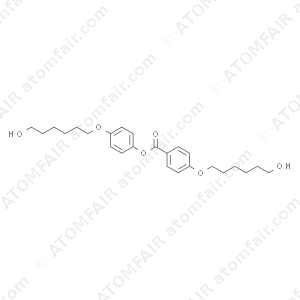 Benzoic acid, 4-[(6-hydroxyhexyl)oxy]-, 4-[(6-hydroxyhexyl)oxy]phenyl ester (CAS: 151464-38-9)