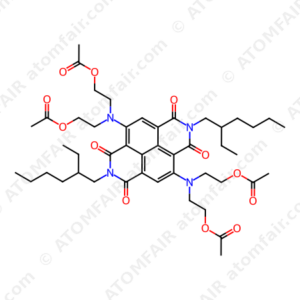 ((2,7-Bis(2-ethylhexyl)-1,3,6,8-tetraoxo-1,2,3,6,7,8-hexahydrobenzo[lmn][3,8]phenanthroline-4,9-diyl)bis(azanetriyl))tetrakis(ethane-2,1-diyl) tetraacetate (CAS: 2043039-69-4)