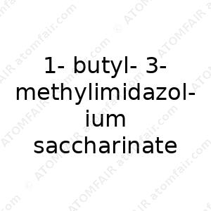 1-butyl-3-methylimidazolium saccharinate (CAS: N/A)