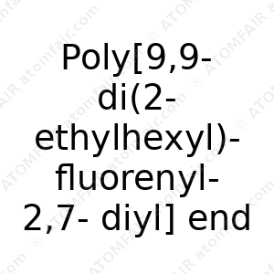 Poly[9,9-di(2-ethylhexyl)-fluorenyl-2,7-diyl] end capped with N,N-bis(4-methylphenyl)aniline (CAS: N/A)