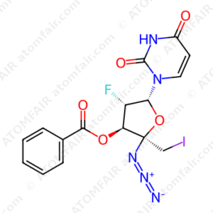 4'-Azido-3-0-benzoyl-2,5-dideoxy-2-fluoro-5-iodo-β-D-arabinouridine (CAS: 1145869-36-8)