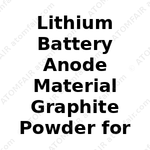 Lithium Battery Anode Material Graphite Powder for Lab Research (CAS: N/A)