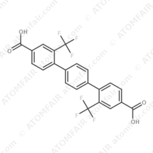 2,2''-Bis(trifluoromethyl)-[1,1':4',1"-terphenyl]-4,4"-dicarboxylic acid (CAS: N/A)