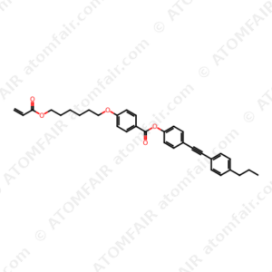 4-[[6-[(1-Oxo-2-propenyl)oxy]hexyl]oxy]benzoic acid 4-[(4-propylphenyl)ethynyl]phenyl ester (CAS: 289478-40-6)