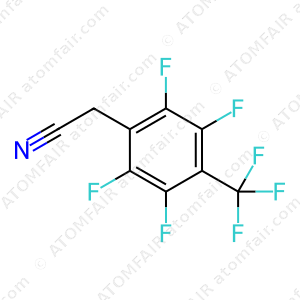 Benzeneacetonitrile, 2,3,5,6-tetrafluoro-4-(trifluoromethyl) (CAS: 58432-61-4)