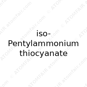iso-Pentylammonium thiocyanate (CAS: N/A)