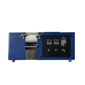 Atomfair-LHR3091 Lab Heating Rolling Mill ±2μm Cylindricity HRC62 Hard Chrome Rolls 200℃ Max Temperature 0-2mm Thickness 0~100mm Width for Battery Precious Non-Ferrous Metals Lithium Battery Plate Processing