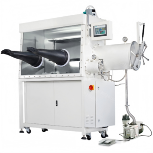 Atomfair Single Station Inert Gas Glove Box Atomfair GB-7942, 304 Stainless Steel, EDWARDS Vacuum Pump, Auto Regeneration