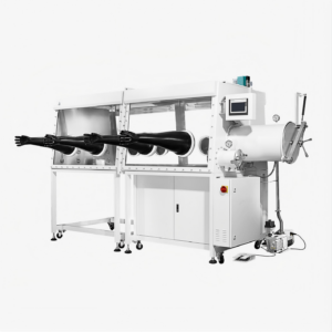 Atomfair-GloveBox-4186 Opposite 4-Station Glove Box, Anhydrous Oxygen-Free Environment <1ppm, PLC Automatic Control