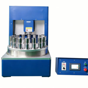 High-Throughput 16-Station Button Cell Encapsulation Machine Atomfair-CEM186 for Battery R&D Glove Box Argon Atmosphere Adjustable Pressure