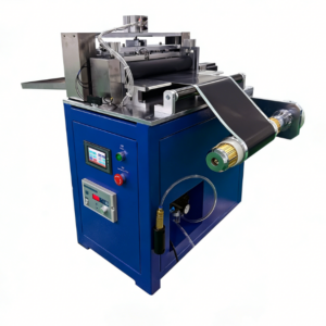 Atomfair Lithium Battery Electrode Sheet Single Cutter - ±0.005mm Burr 300mm Width PLC Control Auto Unwinding Constant Tension Fixed-Length Cursor Tracking Cutting