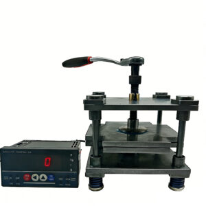 Atomfair Pouch Cell Battery Cycle Test Fixture - Carbon Steel Four-Layer with Pressure Sensor Version