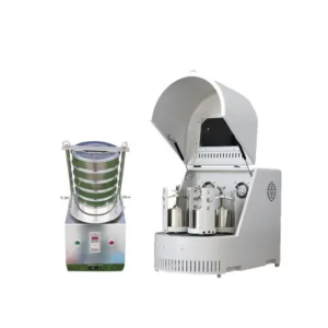 Atomfair XQM-4A Semi-circular Planetary Mill | 4 Agate Jars | Vacuum/Dry/Wet Grinding | Soil Sample Prep
