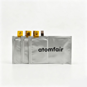1Ah anode-free NCM523 dry pouch cell with coated carbon copper foil by Atomfair for next-generation battery research.