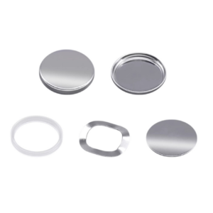 032 coin cell case with sealing gasket 304/316 stainless steel full CR series cell components by Atomfair