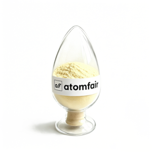 ATOMFAIR® logo showcasing a grey pixelated aF brand mark inside a square icon over a white background.