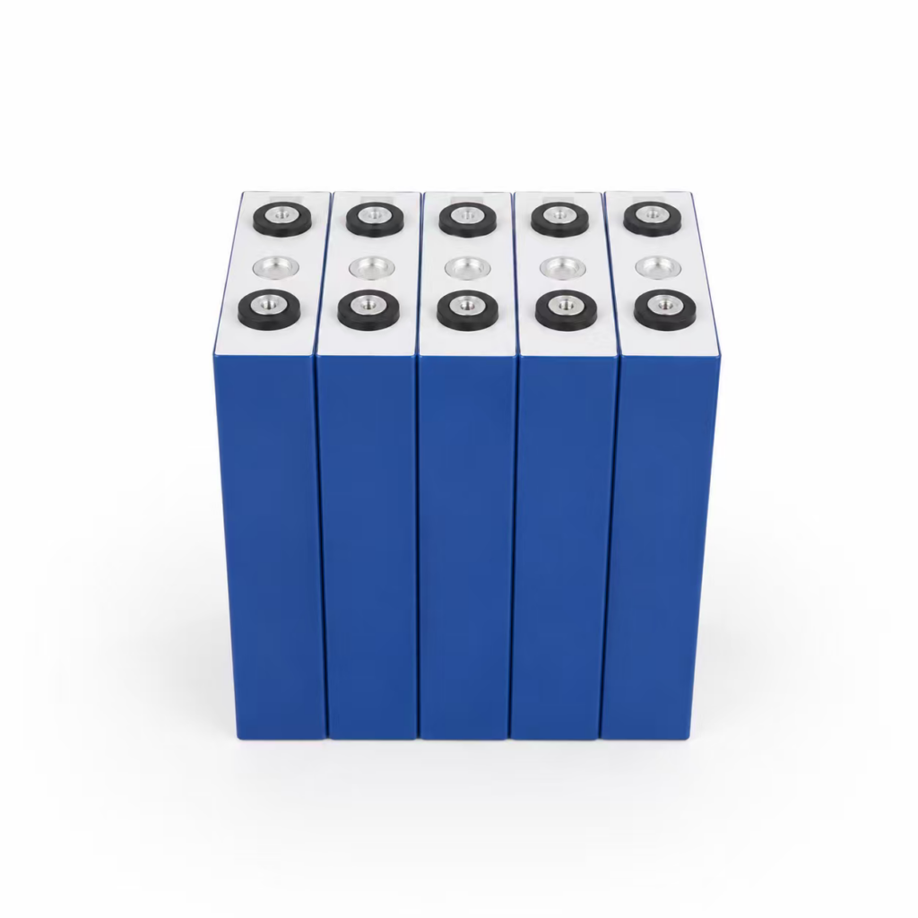 Prismatic battery cell of various capacity and sizes LFP 30Ah to 300Ah by Atomfair for energy storage and electric vehicles.