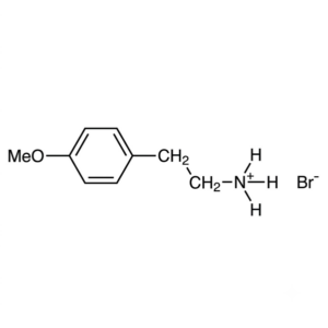 4-Methoxy-Phenethylammonium Bromide C₉H₁₄BrNO 99% Purity 4MeO-PEABr White Solid 2D Perovskite Dipole Modulator Precursor MS300750 Light-Sensitive Hygroscopic Storage