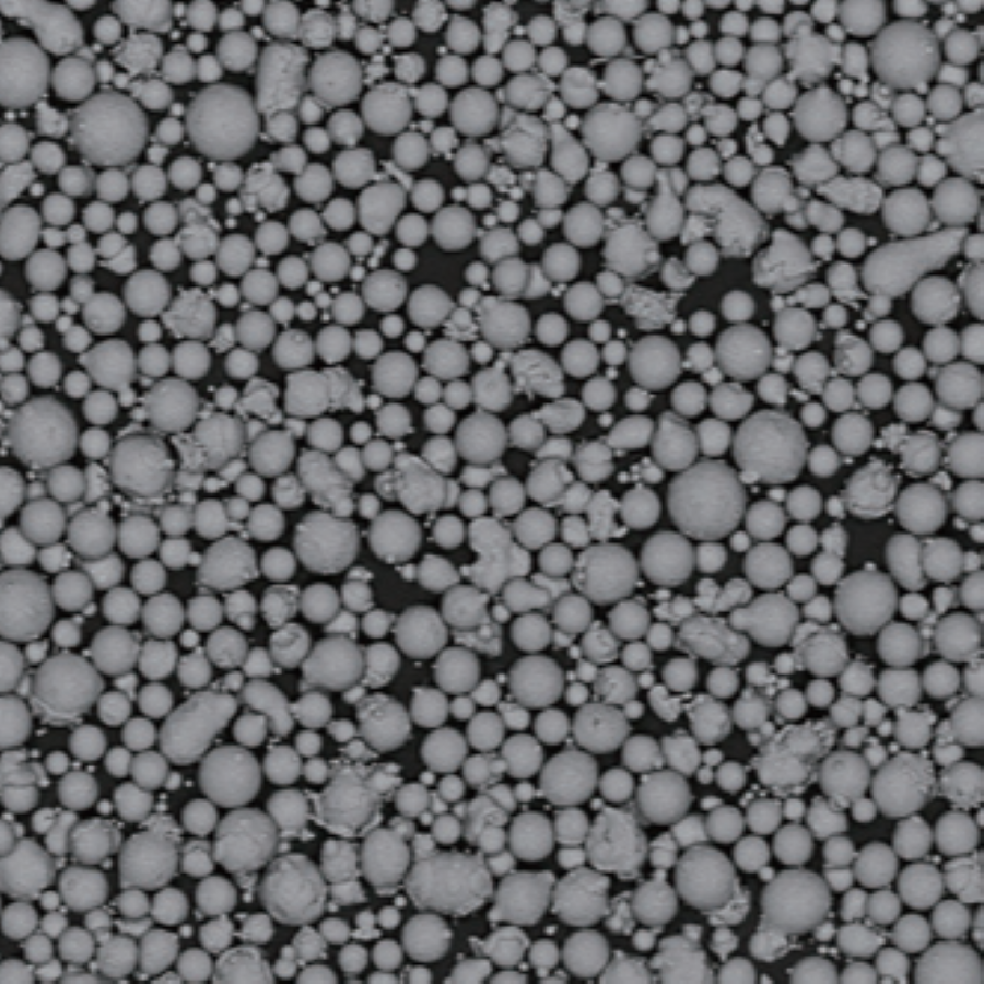 AlMgErZr Spherical Aluminum Alloy Powder 1 Atomfair® AlMgErZr spherical aluminum alloy powder showing a bright silver metallic powder inside a transparent hexagonal glass sample bottle.
