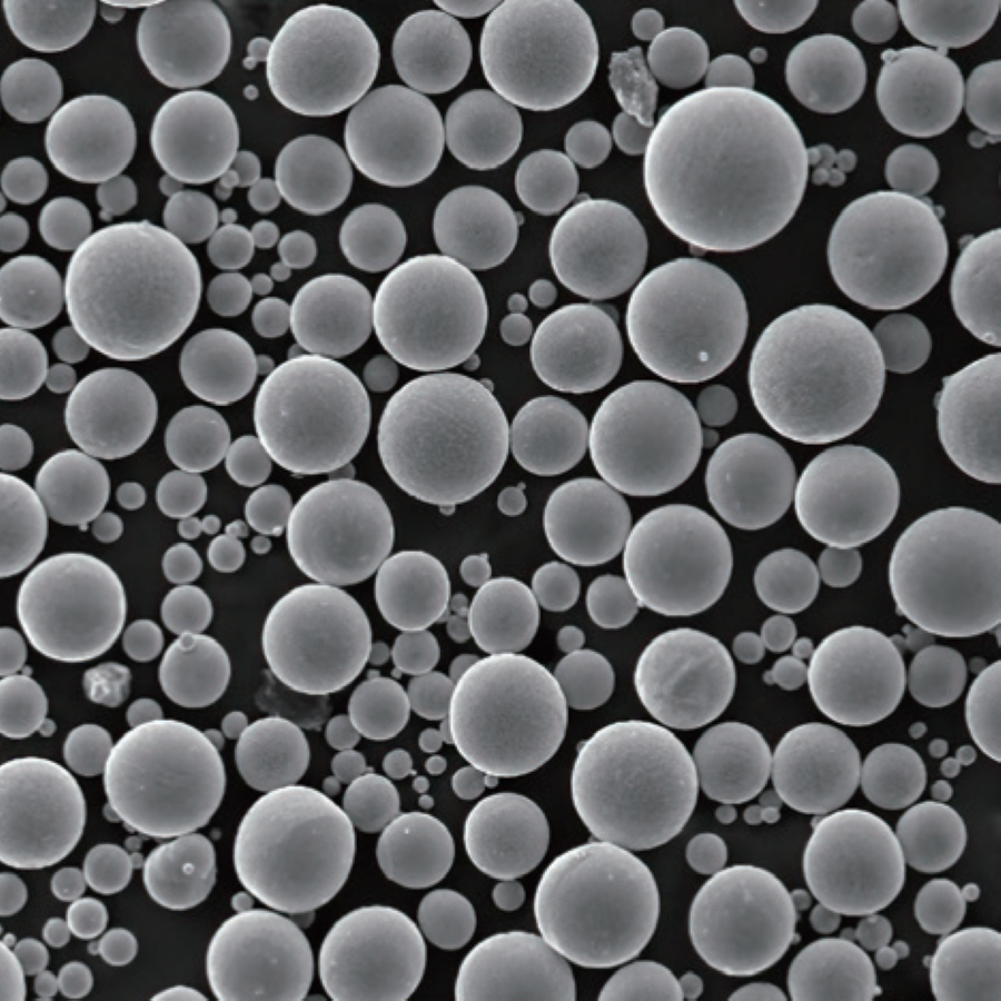 CoCrMo Spherical Cobalt-Chromium-Molybdenum Powder 1 Atomfair® CoCrMo spherical cobalt-chromium-molybdenum powder showing a dark gray metallic powder inside a clear hexagonal glass bottle.
