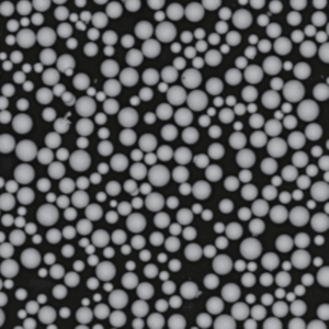 Atomfair® CPTi commercially pure titanium powder presented inside a clear hexagonal glass bottle with a silver metallic cap.