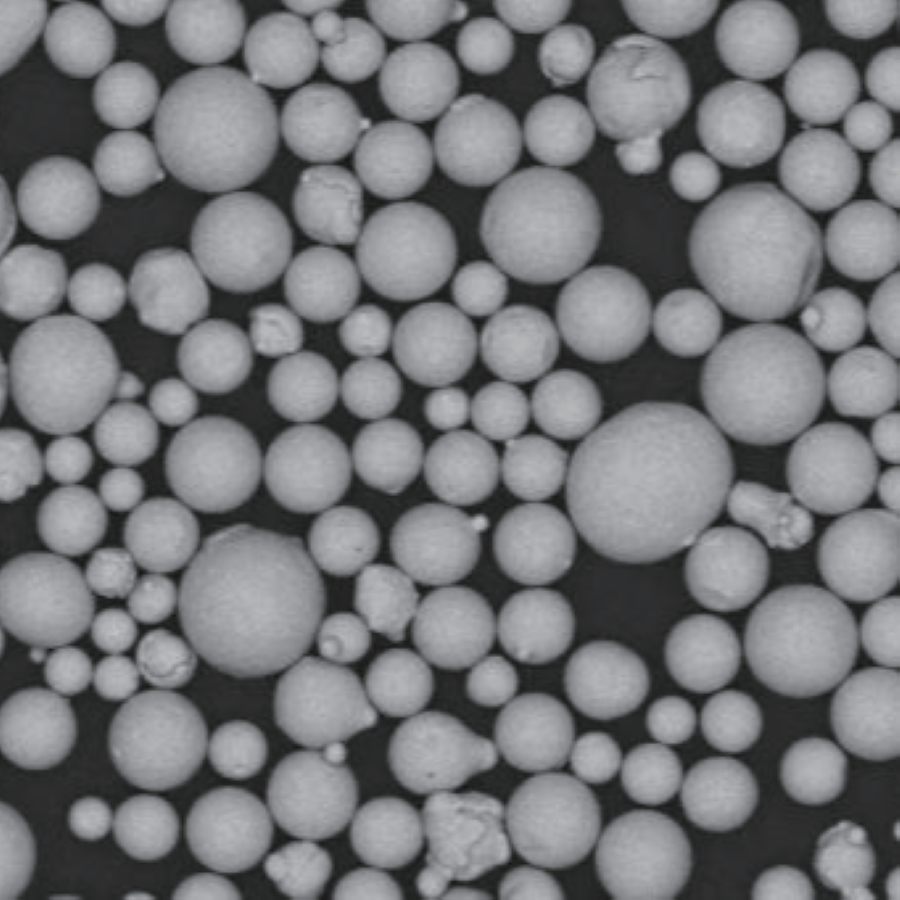 IN939G High-Strength SLM Superalloy Powder 1 Atomfair® IN939G high-strength SLM superalloy powder contained as a dark fine mixture inside a clear hexagonal glass sample jar.