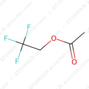Chemical structure of ATOMFAIR® TFEA battery grade electrolyte additive.