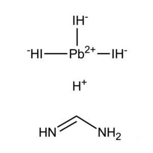 Formamidinium Lead Triiodide FAPbI₃ 99.9% Pure Phase Powder Single Crystal Perovskite Research Material Multi-Purified Light-Sensitive Hygroscopic Glovebox Storage