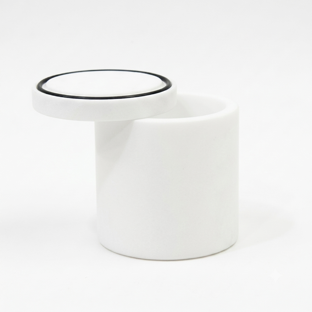 PTFE Grinding Jars 1000 mL Seamless Roller ATOMFAIR®