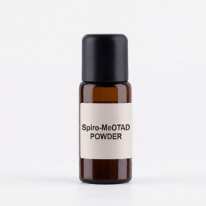 Spiro-OMeTAD Powder 99.8% Triple Purified CAS 207739-72-8 Light Yellow White Powder Hole Transport Layer HTL Perovskite Solar Cell Glovebox Storage Moisture-Sensitive Research Grade