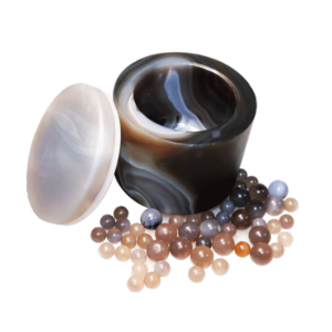 Agate Planetary Ball Mill Jar Natural SiO₂ 50ml-2L Mohs 7 One-Piece Solid Raw Stone Zero Metal Contamination Geological Trace Element Analysis XRF ICP Sample Preparation Research Grade