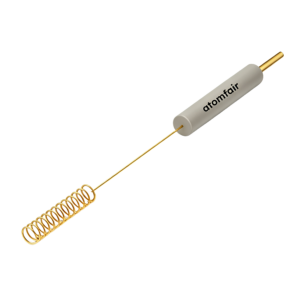 Coiled Gold Wire Counter Electrode 99.999% 4mm ATOMFAIR®