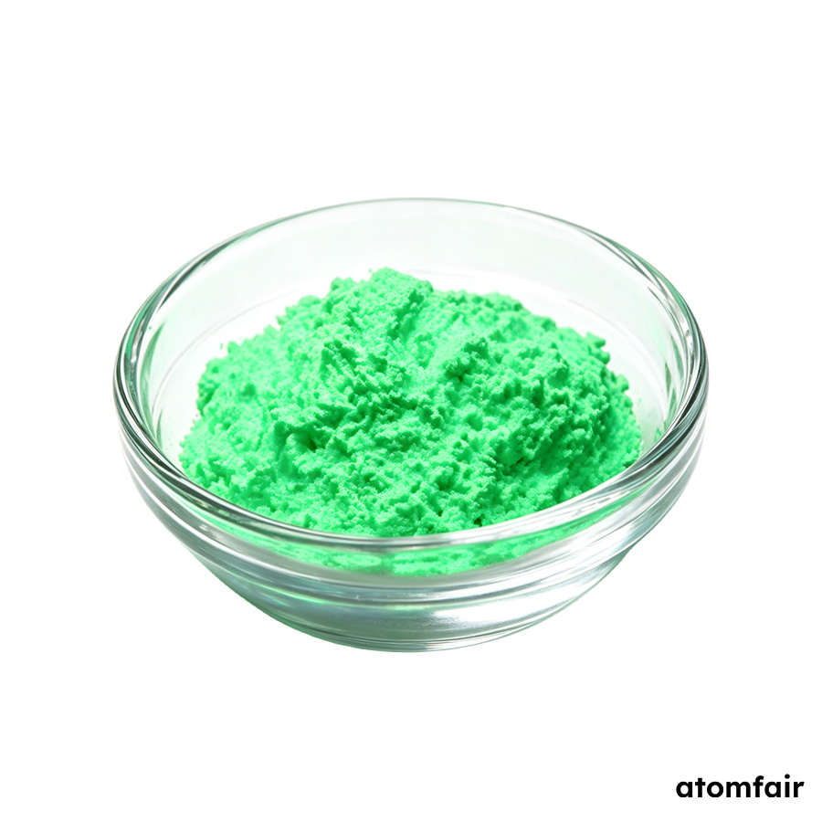 Green-Emitting Phosphor 516 nm, 22.5 nm FWHM ATOMFAIR® 1 Green-Emitting Phosphor 516 nm, 22.5 nm FWHM ATOMFAIR®