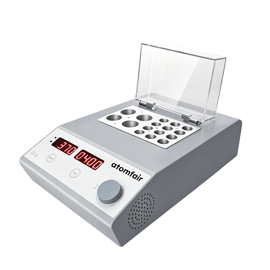 Dry Bath Incubator HB150-S2 150 °C LED 200 W ATOMFAIR® 1 ATOMFAIR® HB105-S2 Dry Bath AF-TC-HB105-S2 for temperature-sensitive laboratory incubation in molecular biology laboratories