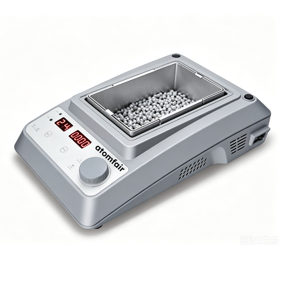 Digital Heating Dry Bath HB120-S 120°C ±0.5°C ATOMFAIR® 1 ATOMFAIR® HB120-S Digital Heating Dry Bath AF-TC-HB120-S for temperature-sensitive laboratory incubation