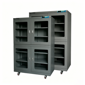 ATOMFAIR® Anti-Static Low-Humidity (10%-20% RH) Dry Cabinets AF-DC1435BF-4 for ESD-safe moisture-sensitive storage