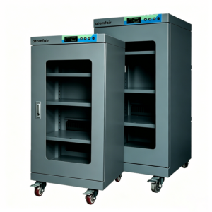 ATOMFAIR® Anti-Static Extreme-Low-Humidity (1%-3% RH) Dry Cabinets AF-DC160DF 160L for ESD-safe moisture-sensitive storage