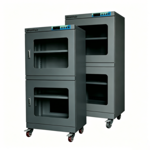 ATOMFAIR® Anti-Static Low-Humidity (10%-20% RH) Dry Cabinets AF-DC240BF 240L for ESD-safe moisture-sensitive storage