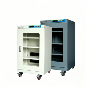 ATOMFAIR® Ultra-Low-Humidity (1%-10% RH) Dry Cabinets AF-DC98C 98L for cleanroom moisture-sensitive storage