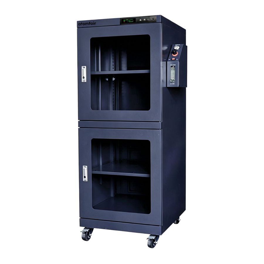 Dual-Flow Nitrogen Cabinet 540L Anti-Static ATOMFAIR® 1 Dual-Flow Nitrogen Cabinet 540L Anti-Static ATOMFAIR®