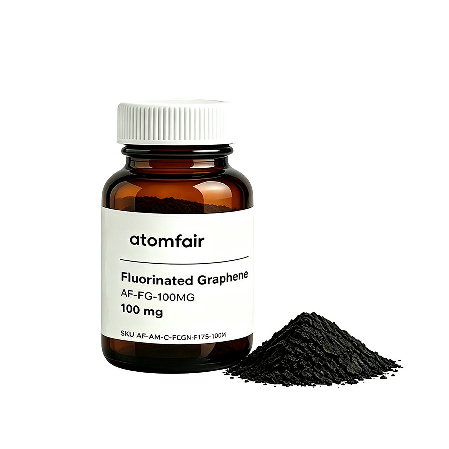 Fluorinated Graphene 100 mg 98% Purity Powder ATOMFAIR®