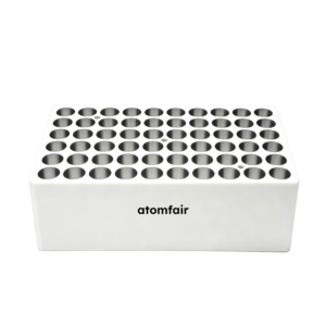ATOMFAIR® HB120 heating block, 60 x 2 mL conical-bottom tubes AF-TC-ACC-HB120-005 for tube heating block workflows