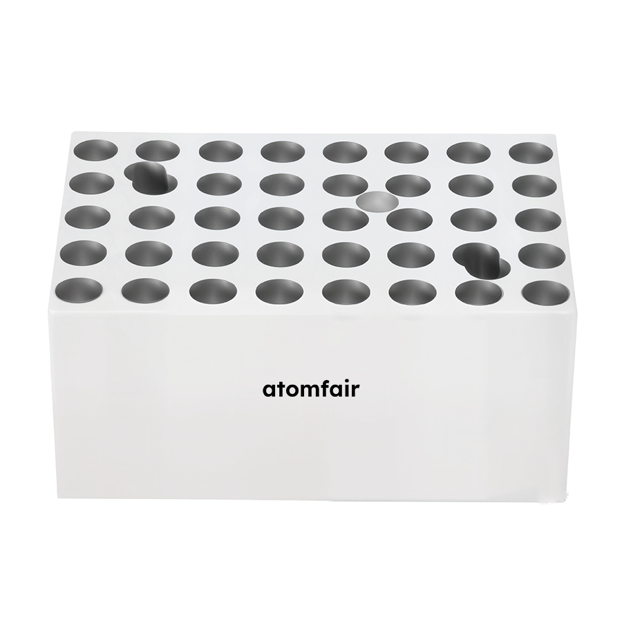 Dry Bath Heating Block 40×0.2 mL AF-MINI40X02 ATOMFAIR® 1 ATOMFAIR® Heating Block AF-TC-ACC-MINI-001 for tube heating block workflows and research-grade sample preparation