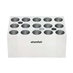 ATOMFAIR® Mini heating block, 15 x 2 mL AF-TC-ACC-MINI-004 for tube heating block workflows in molecular biology laboratories