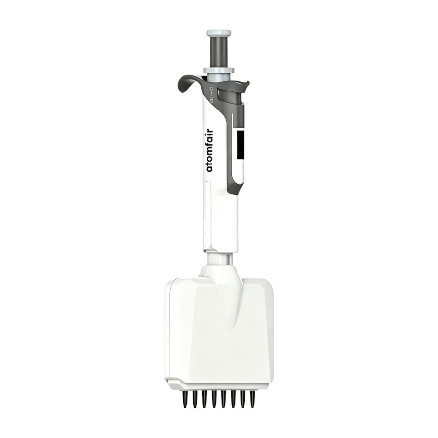 8-Channel 0.5-10 µL HiPette Autoclavable Pipette ATOMFAIR® 1 ATOMFAIR® HiPette 8-channel 0.5-10 uL pipette, optimized for high-throughput micro-volume dispensing in lab workflows.